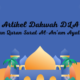 Kandungan Al-an'am Ayat 122 & 125