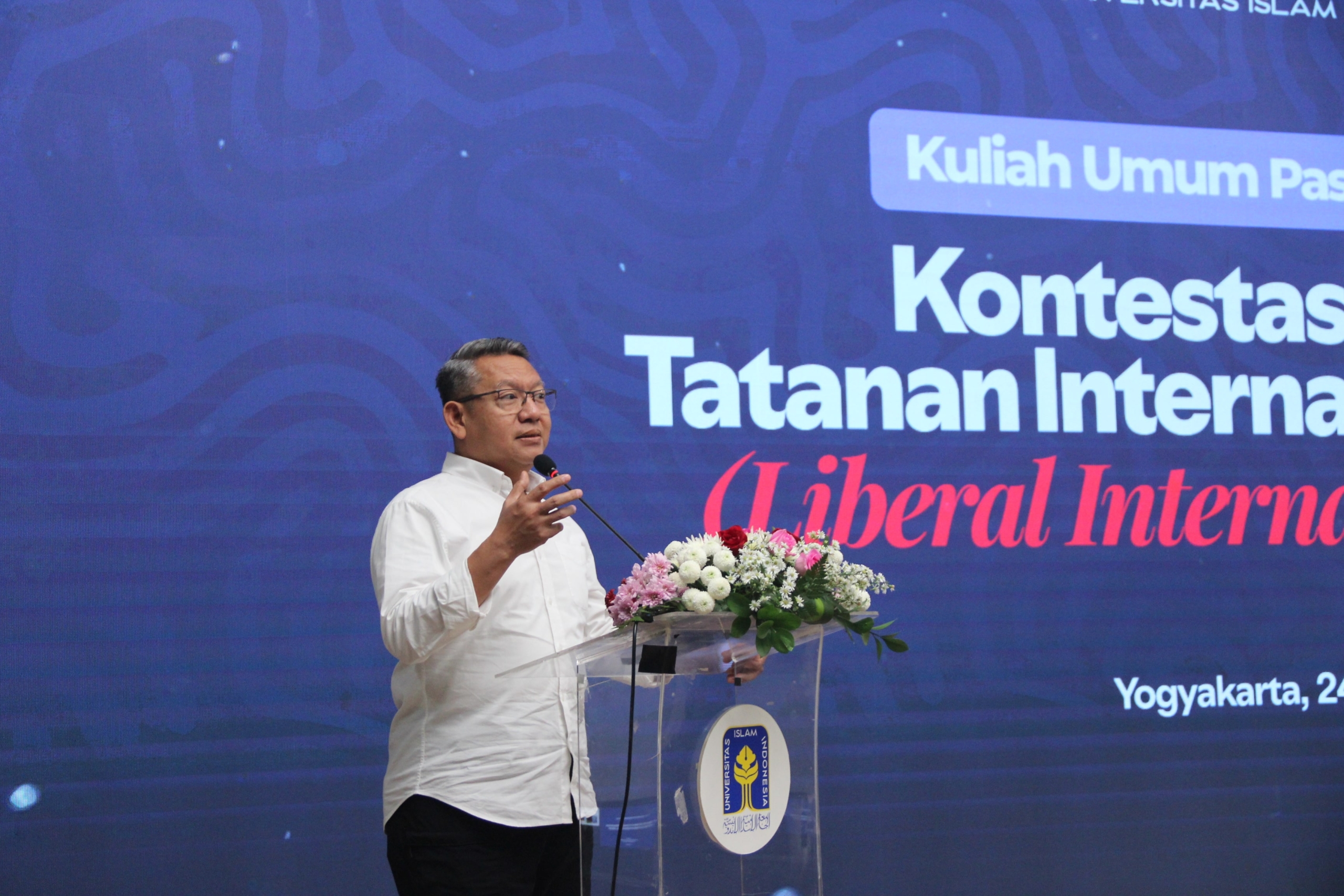 Sambutan Rektor pada Acara Kuliah Umum Pasca Ke-20