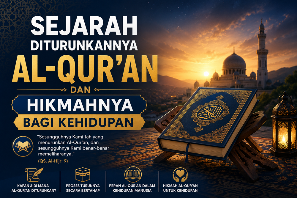 Sejarah Diturunkannya Al-Qur’an dan Hikmahnya bagi Kehidupan